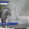 Очистку чаши Вечного огня провели в сквере Славы в Автозаводском районе